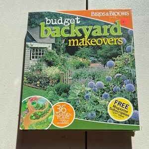 Birds & Blooms Budget Backyard Makeovers Book - Green Cover
